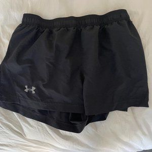 Under Armour Running Shorts - Fitted - Large